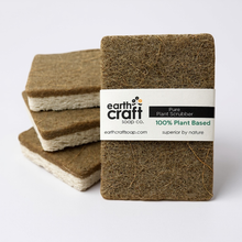100% Plant-Based Kitchen Sponge | Coconut & Walnut Scrubber