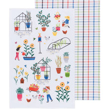 Green Thumb Dishtowels Set of 2
