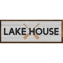 Lake House Oars Whitewash