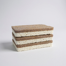 100% Plant-Based Kitchen Sponge | Coconut & Walnut Scrubber