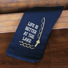 Life Better on Lake Towel
