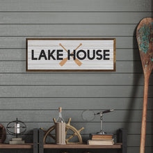 Lake House Oars Whitewash