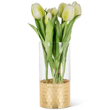 Chisel Base Vase