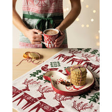 Folk Forest Christmas Tray