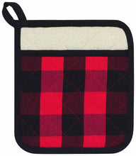 Red Buffalo Check Potholder
