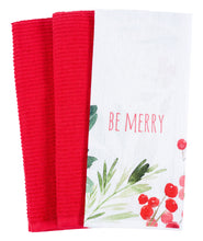 KAF Home Holiday Kitchen Tea Towels - Set of 3  (4 Options)