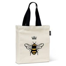 Bee with Crown Tote Bag-15x16"L