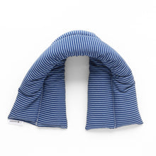 Unscented Rice Neck and Body Wrap ⋆ Blue Pinstripes
