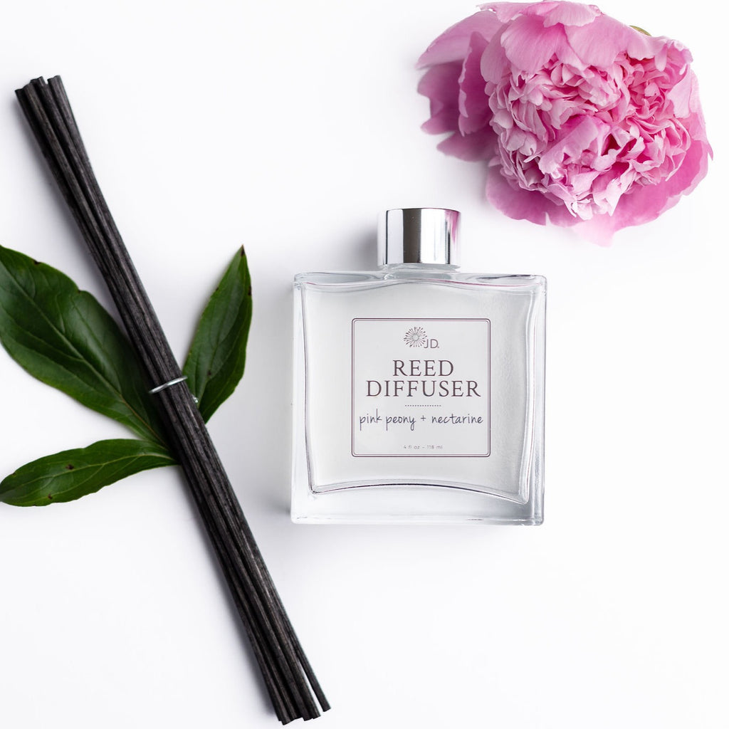 Square Glass Reed Diffuser _ 4oz – That's Just Dandy, LLC