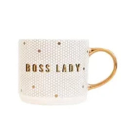 17 oz Fine Bone China Boss Lady Mug