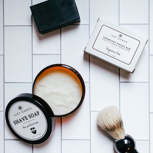 Shave Soap Amber Container