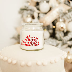 Apothecary Christmas Candle