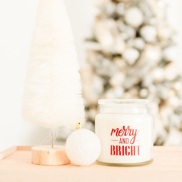 Apothecary Christmas Candle