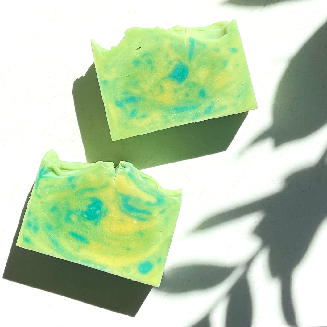 Lemon Eucalyptus Essential Oil Bar Soap