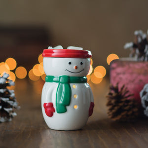 Snowman Midsize Illumination Fragrance Warmer