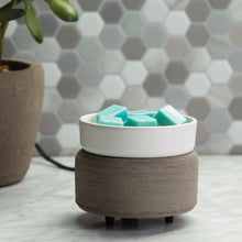 Gray Texture 2-in-1 Classic Fragrance Warmer
