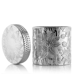 Coconut Wax Candle, 9 oz Ziva Silver