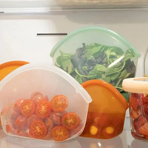 Reusable 30 oz Food Hugger Bag-Clear