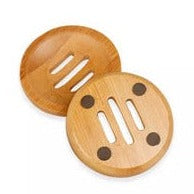Wooden Soap Dish-Round